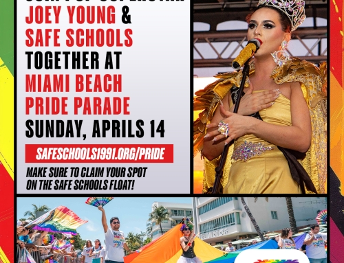 March With Safe Schools at Miami Beach Pride!